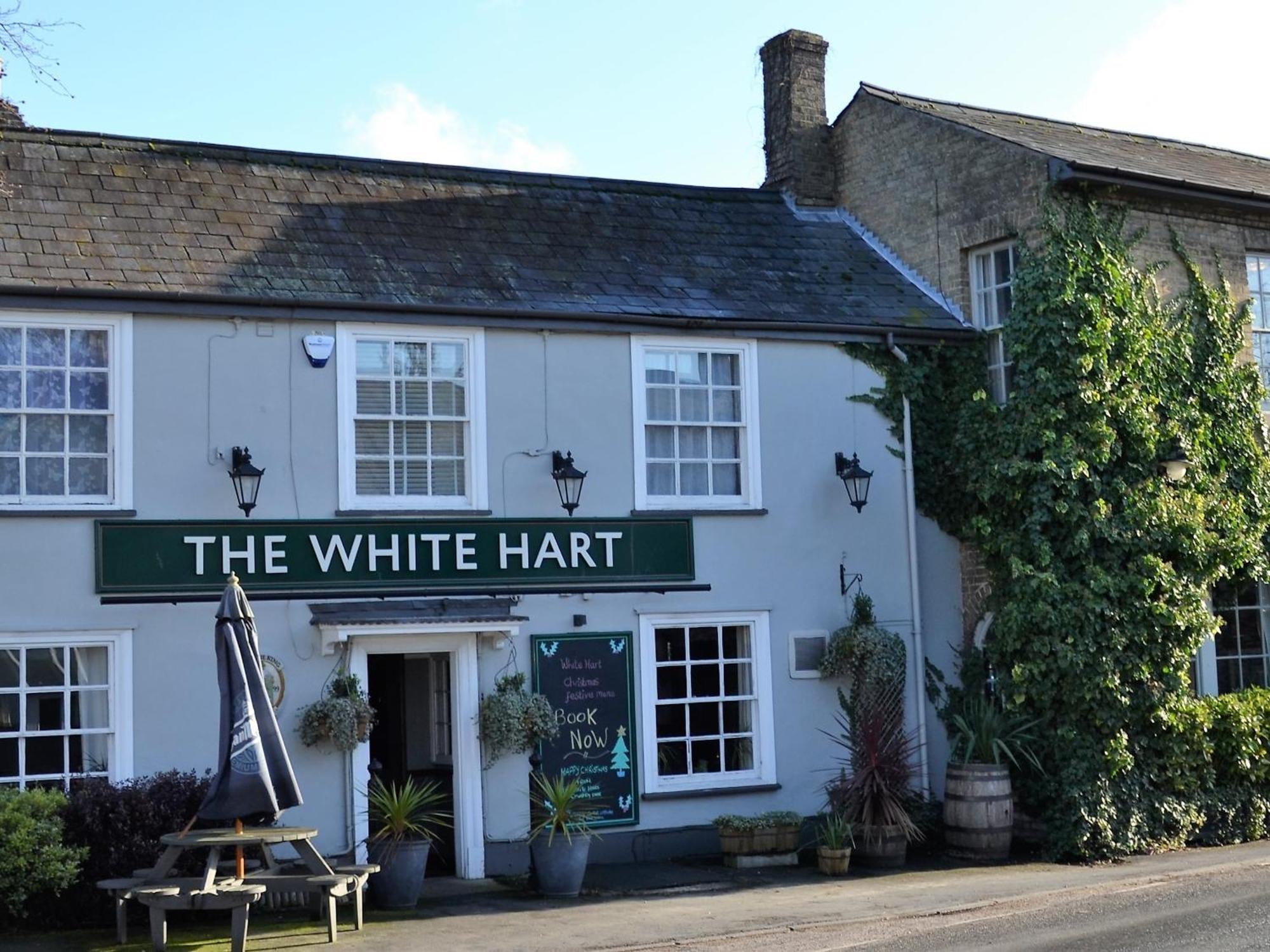 The White Hart Country Inn Fulbourn Eksteriør billede